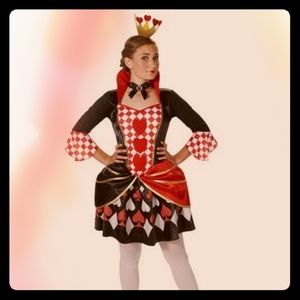 Evil Queen of Hearts Costume Set - Women